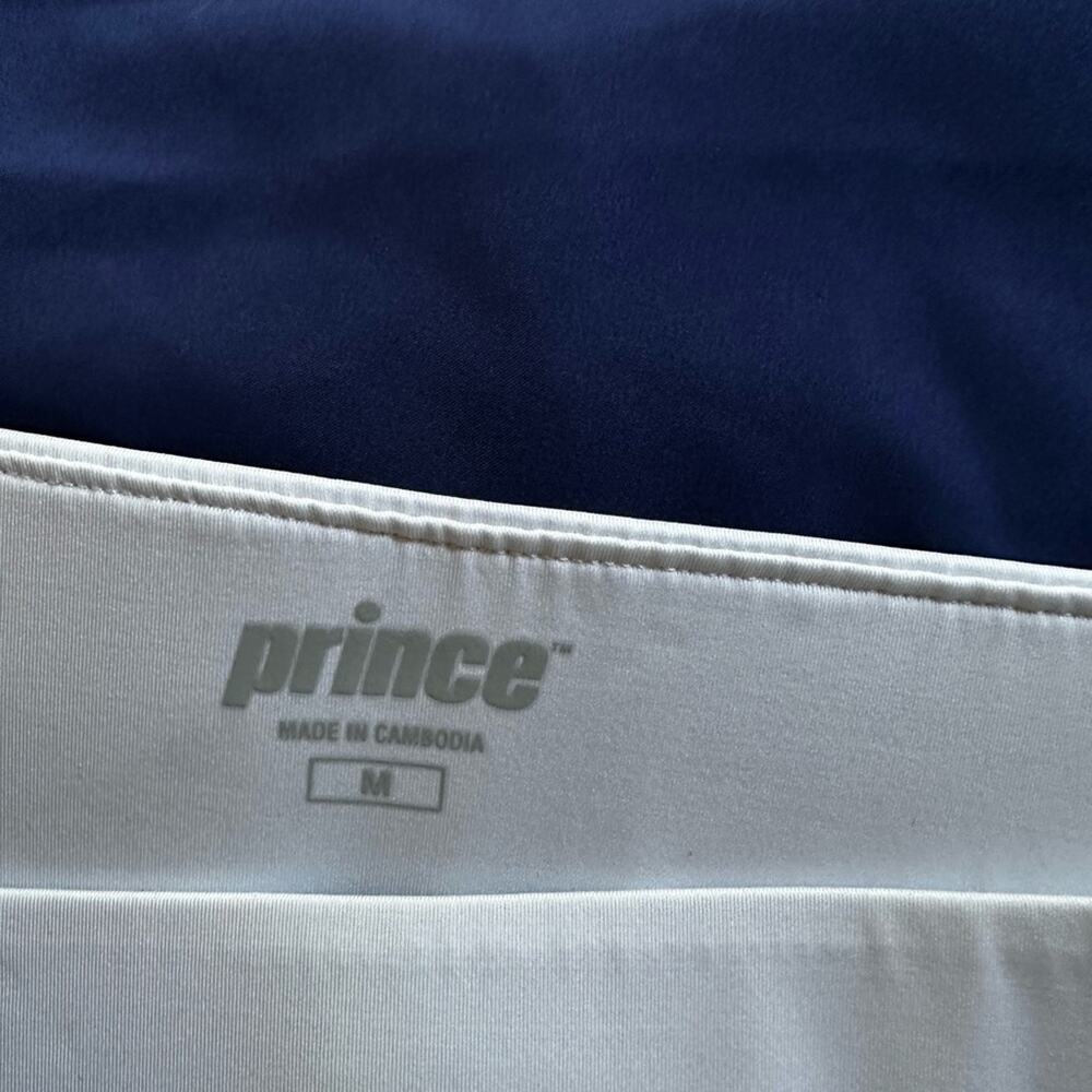 Prince Blue Skort White Band Tennis Pickleball Nautical Preppy Country Club Mini - Picture 4 of 6